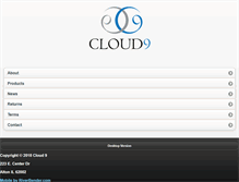 Tablet Screenshot of cloud9vl.com
